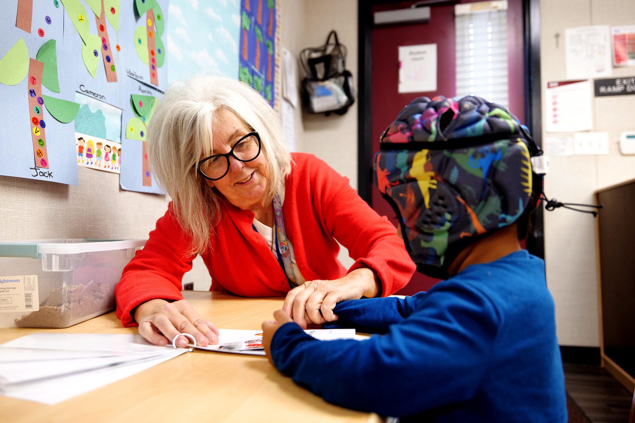 Melinda Anderson Melinda Anderson and student