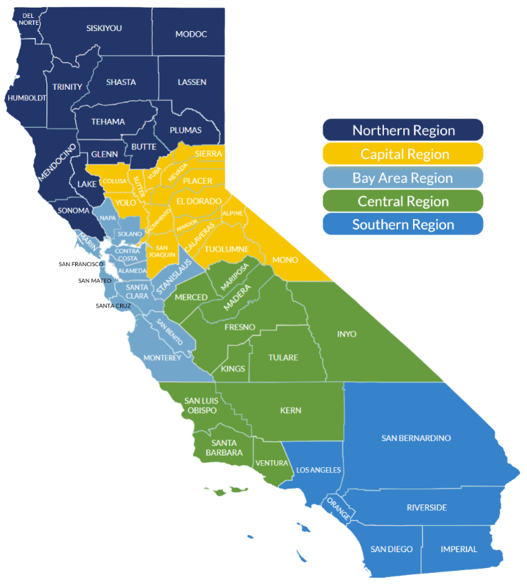SRTAC Map