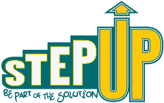 step up logo golden yellow