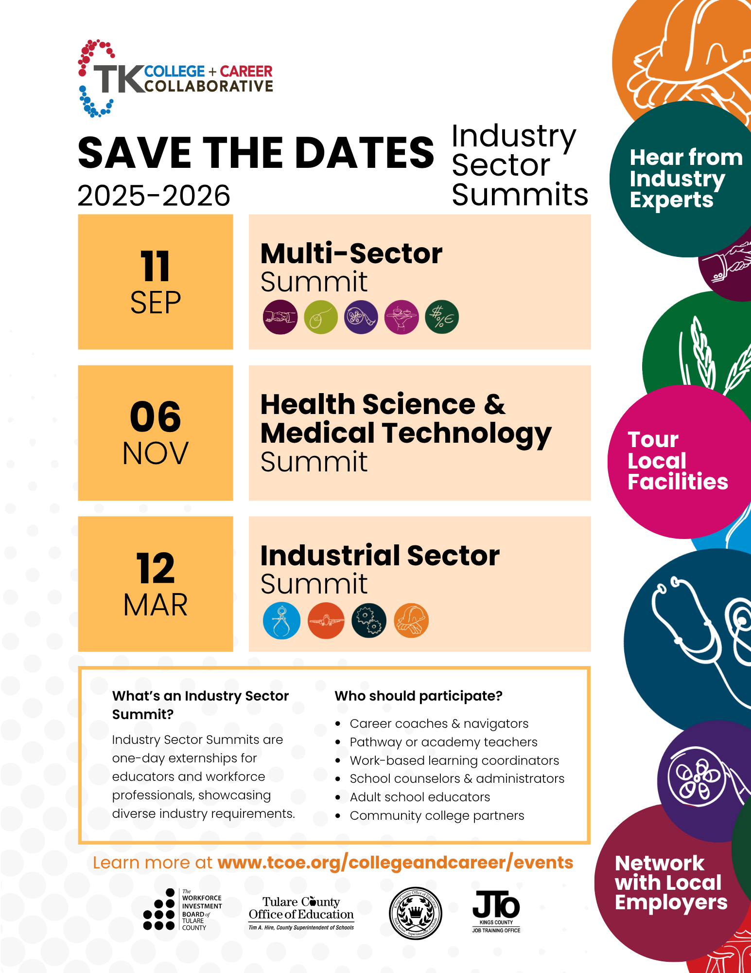 All Sector Summit Info Flyer