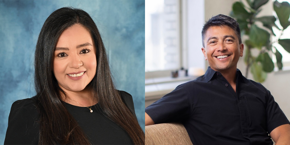 Denise Cabanilla and Edgar Blunt