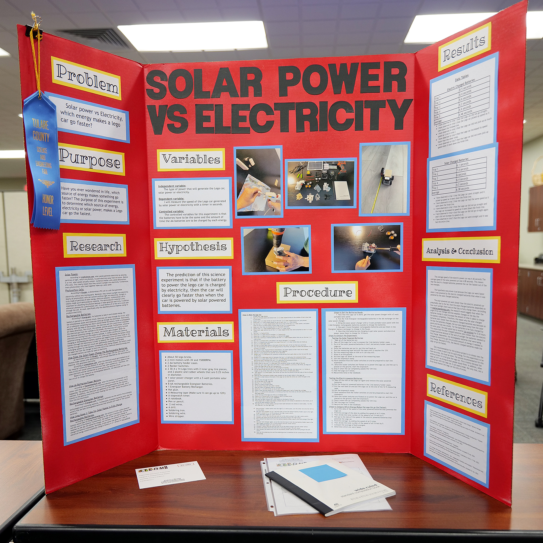 Science Fair project