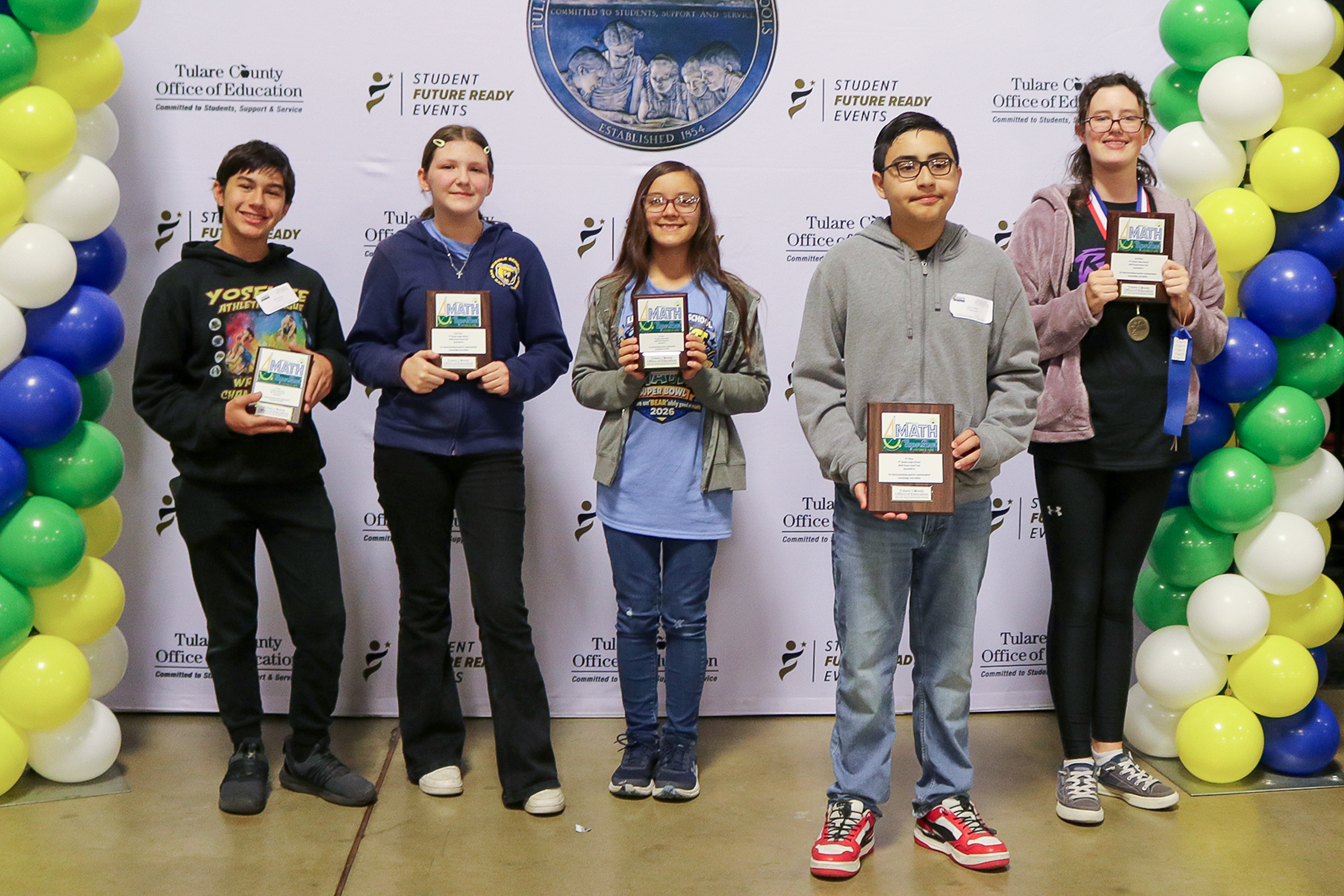 Math Super Bowl team