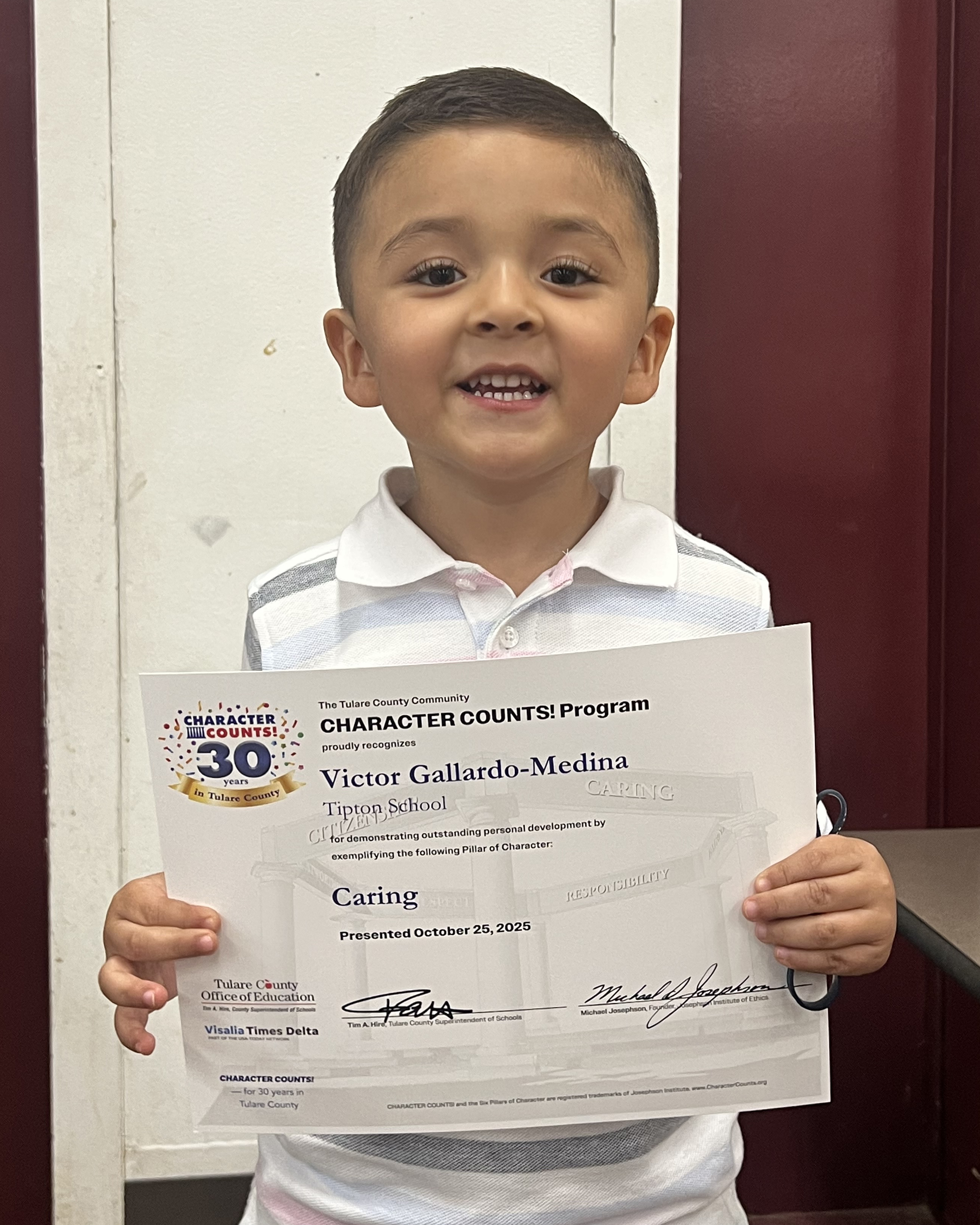 Profiles in Character - Caring Victor Gallardo Medina