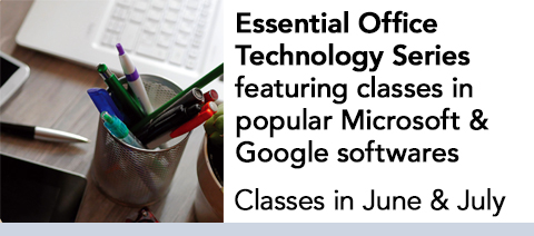 Tech classes available in June and July