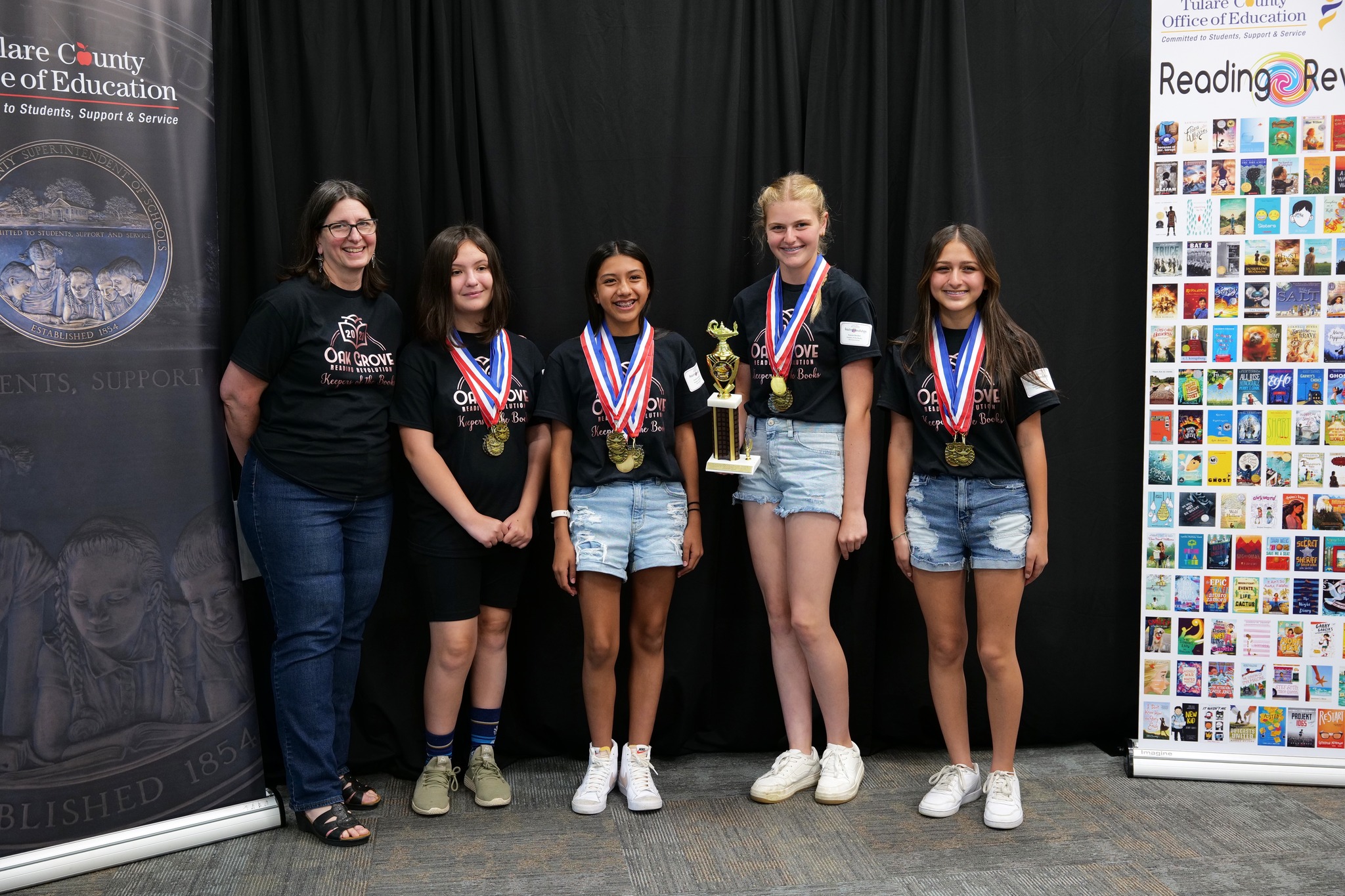 Reading Revolution Middle School winners