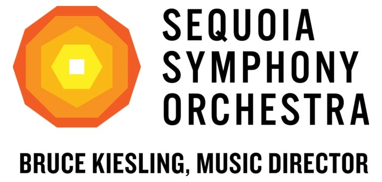 Sequoia Symphony Orchestra logo, Bruce Kiesling, Music Director