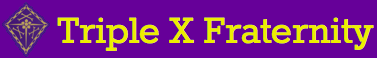 Triple X Fraternity logo