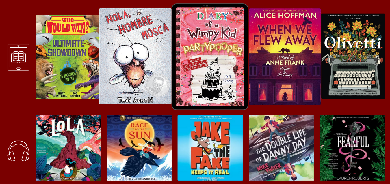 November 2025 November 2025 selection of Sora eBooks and audio books