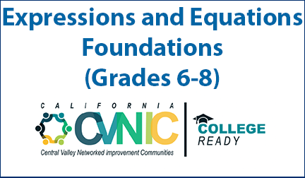 expressions-and-equations-foundations Professional Learning Session: Expressions and Equations Foundations (Grades 6-8)