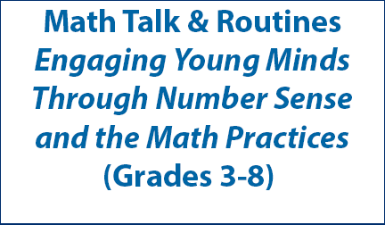 Math Talk and Routines 3-8