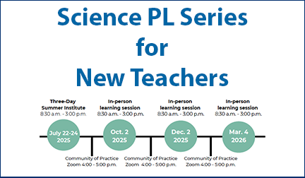 Science PL Series for New Teachers