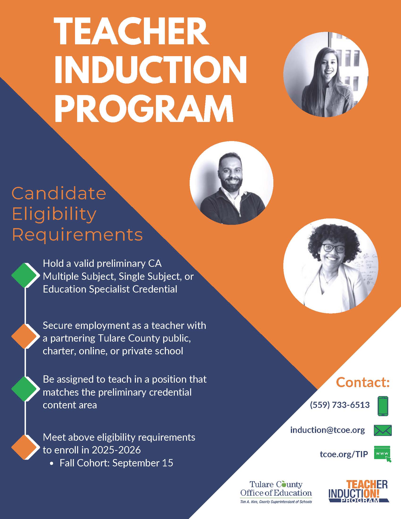 Induction Candidate Eligibility Flyer 2025-2026
