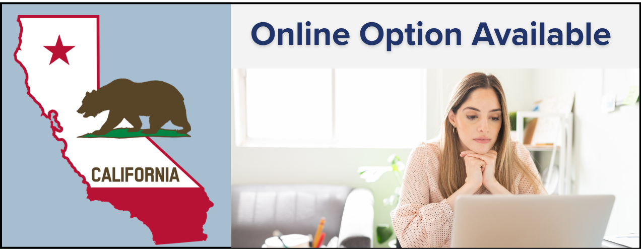 Online option Available