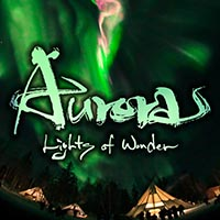 logo for planetarium show, Aurora