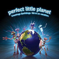 logo for planetarium show, Perfect Little Planet