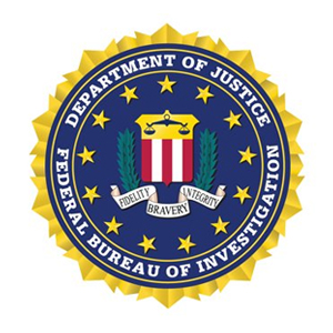 FBI seal with motto and shield