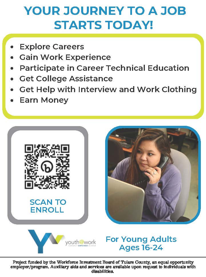 Youth Flyer with QR Code