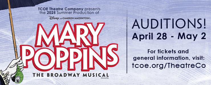 Mary Poppins Poster - Web Banner - Audition